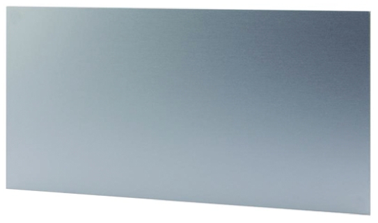 Bopla Aluminium Front, 2 mm H, 149mm W, 102 mm L, for Use with Ultrapult Enclosures UM 3..09 and UMP 32017