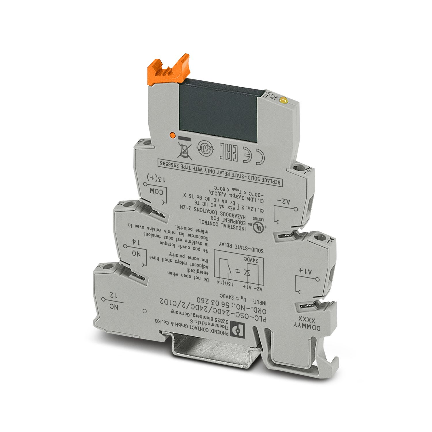 5603260 Phoenix Contact PLC-INTERFACE-PLC-OSC Series Interface Module, Screw Connector, DIN Rail, 3A