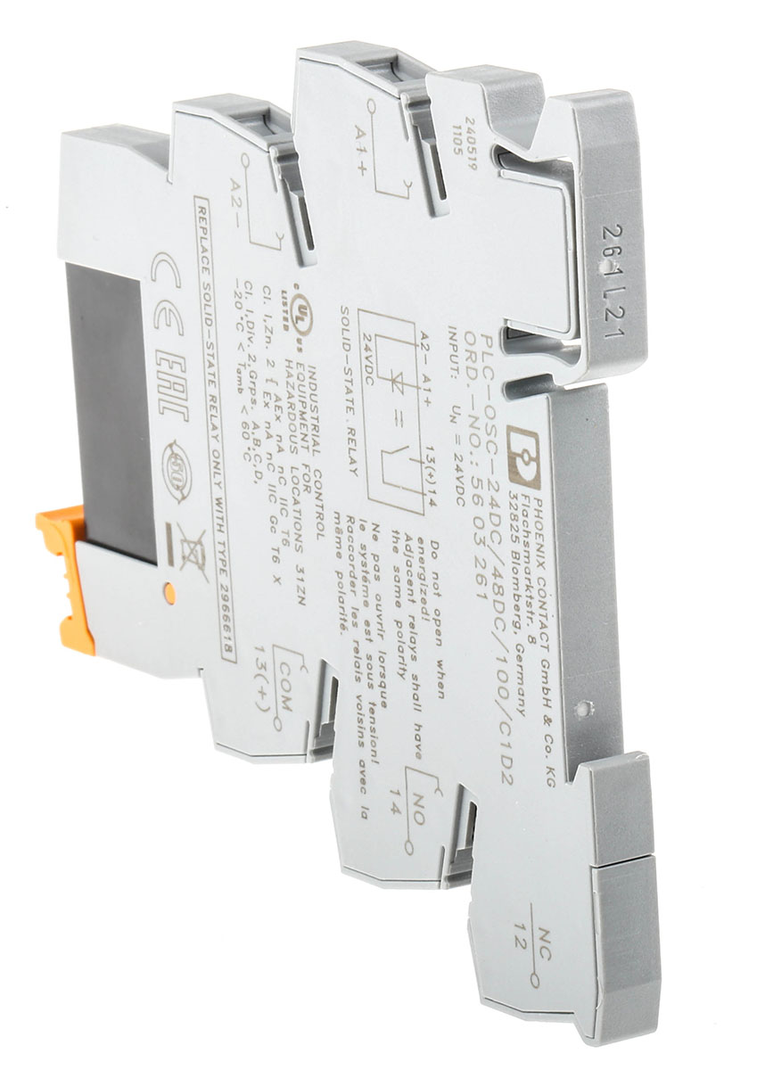 5603261 Phoenix Contact PLC-INTERFACE-PLC-OSC Series Interface Module, Screw Connector, DIN Rail, 8.5mA