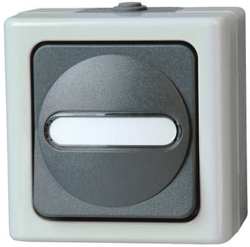 Kopp Grey Series Switch, Cross Switch, Heating Main Switch, Push Button, Control Switch, Aus-und Wechselschalter/OFF and