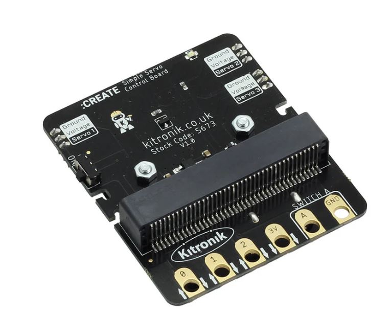 56112 Kitronik  BBC Micro:bit Add-on Servo Control Board