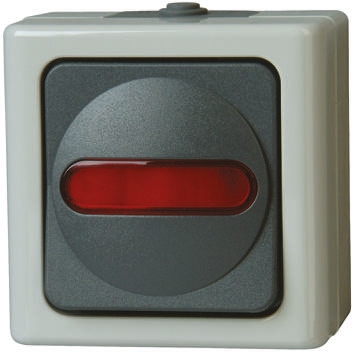 Kopp Red Heating Main Switch, Series Switch, Control Switch, Universal Switch, Push Button, Cross Switch