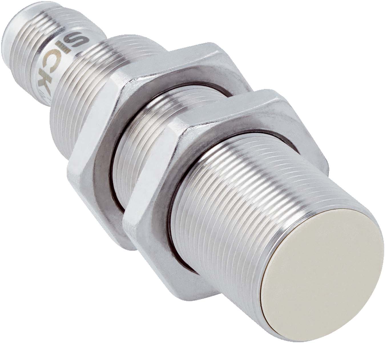 SICK Inductive Threaded Barrel Proximity Sensor, M18, 8 mm Detection, NPN NO, 10 → 30 V dc