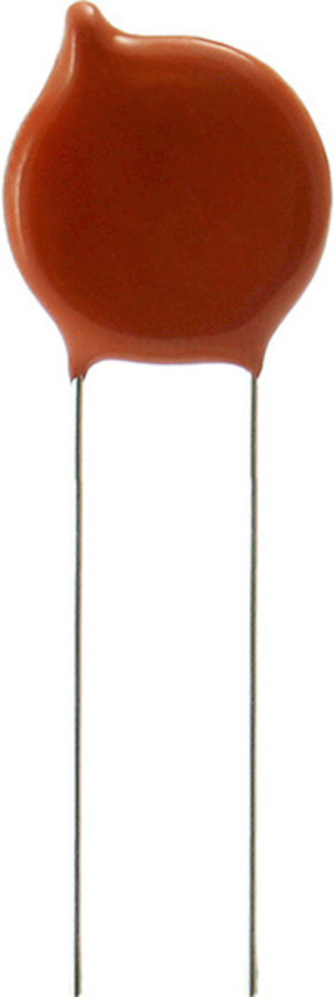 Vishay Single Layer Ceramic Capacitor 10 nF 1kV dc ±20 % Z5U Dielectric, 562R, Through Hole 105 °C Max Op. Temp.