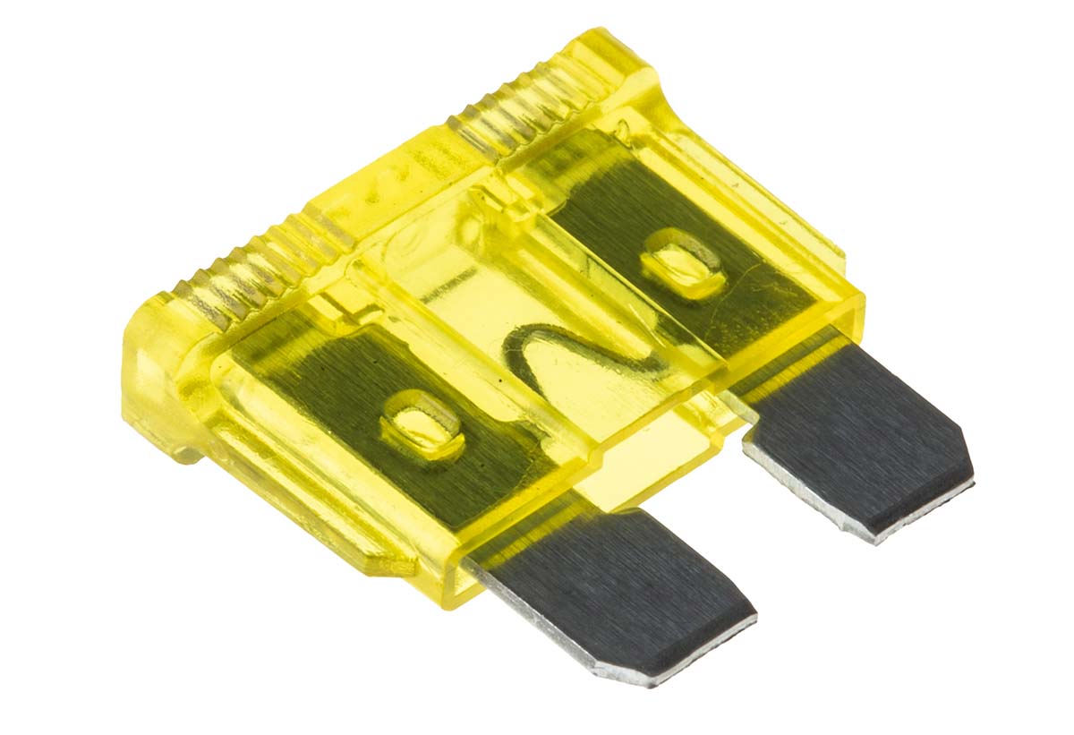 RS PRO Yellow Car Fuse, 32V dc