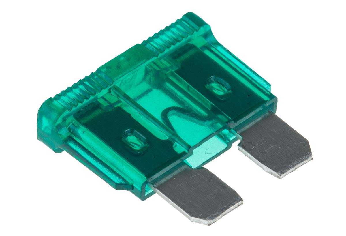 RS PRO 60A Green Car Fuse, 32V dc