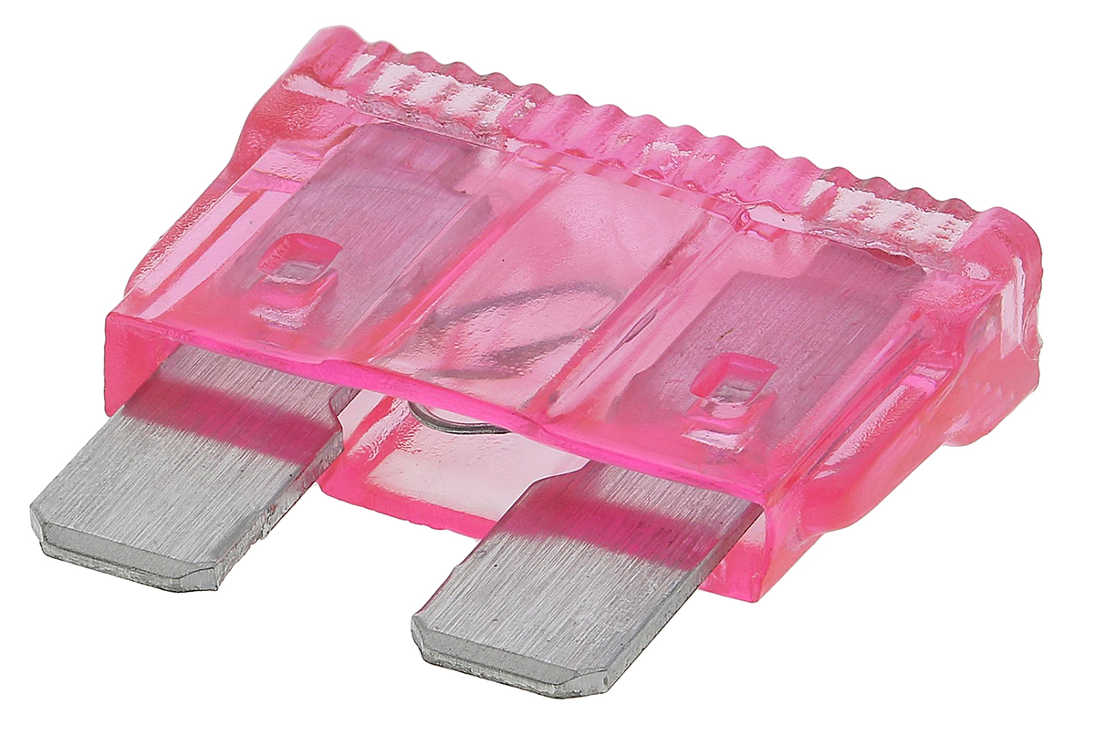 RS PRO 4A Pink Car Fuse, 32V dc