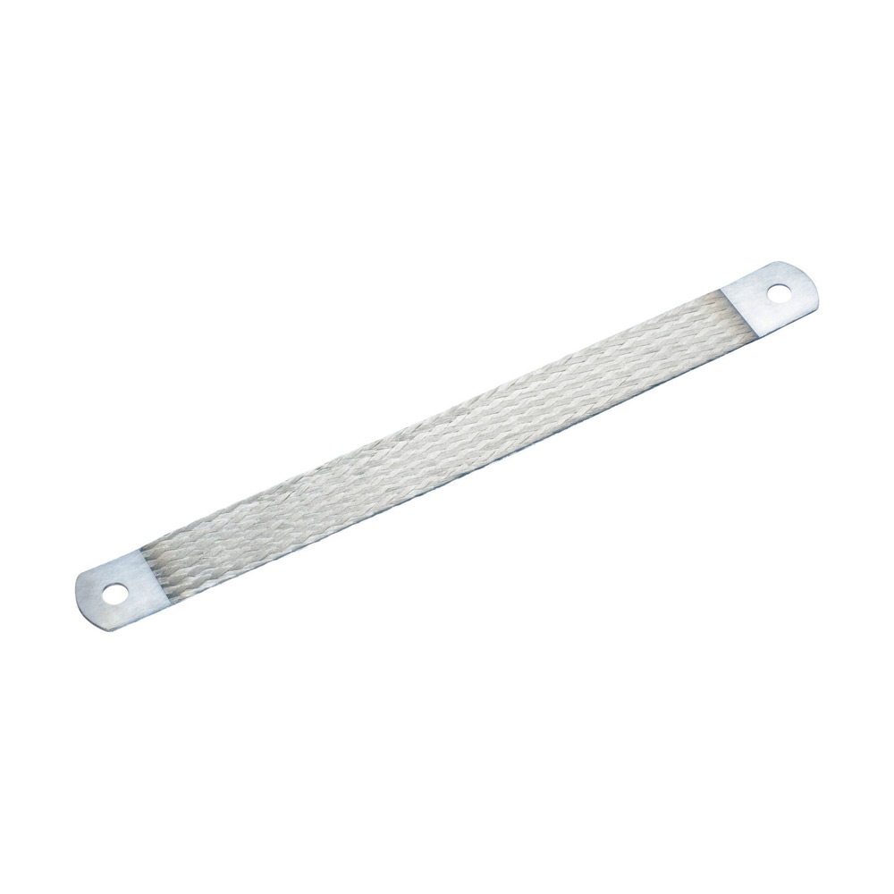 nVent ERIFLEX Braided Wire, 25 mm² CSA 6.5 mm Stud Size, 200 mm, Copper RoHS, UL