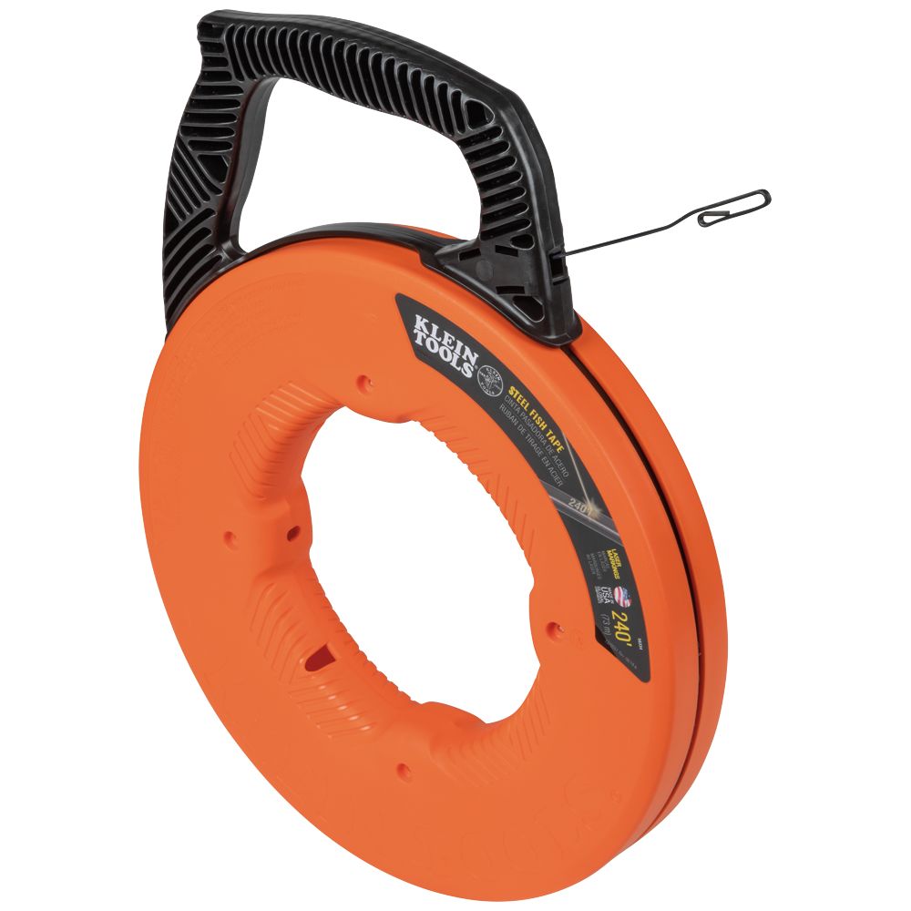 Klein Tools Draw Wire 240 ft Round Steel