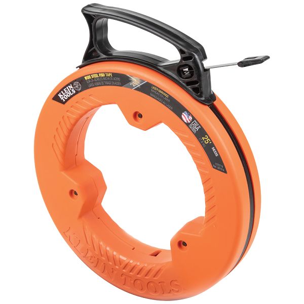 Klein Tools Draw Wire 7.6 m Flat Steel