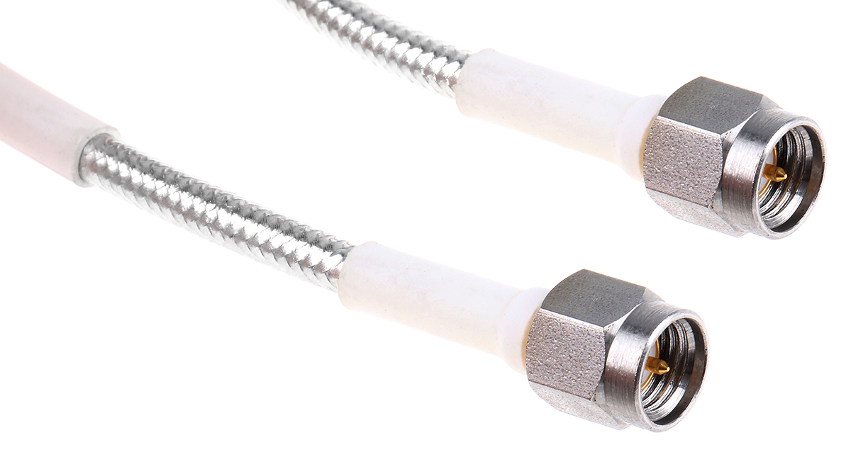 Atem SMA Series, 500 mm Coaxial Cable 50 Ω, Black, Terminated