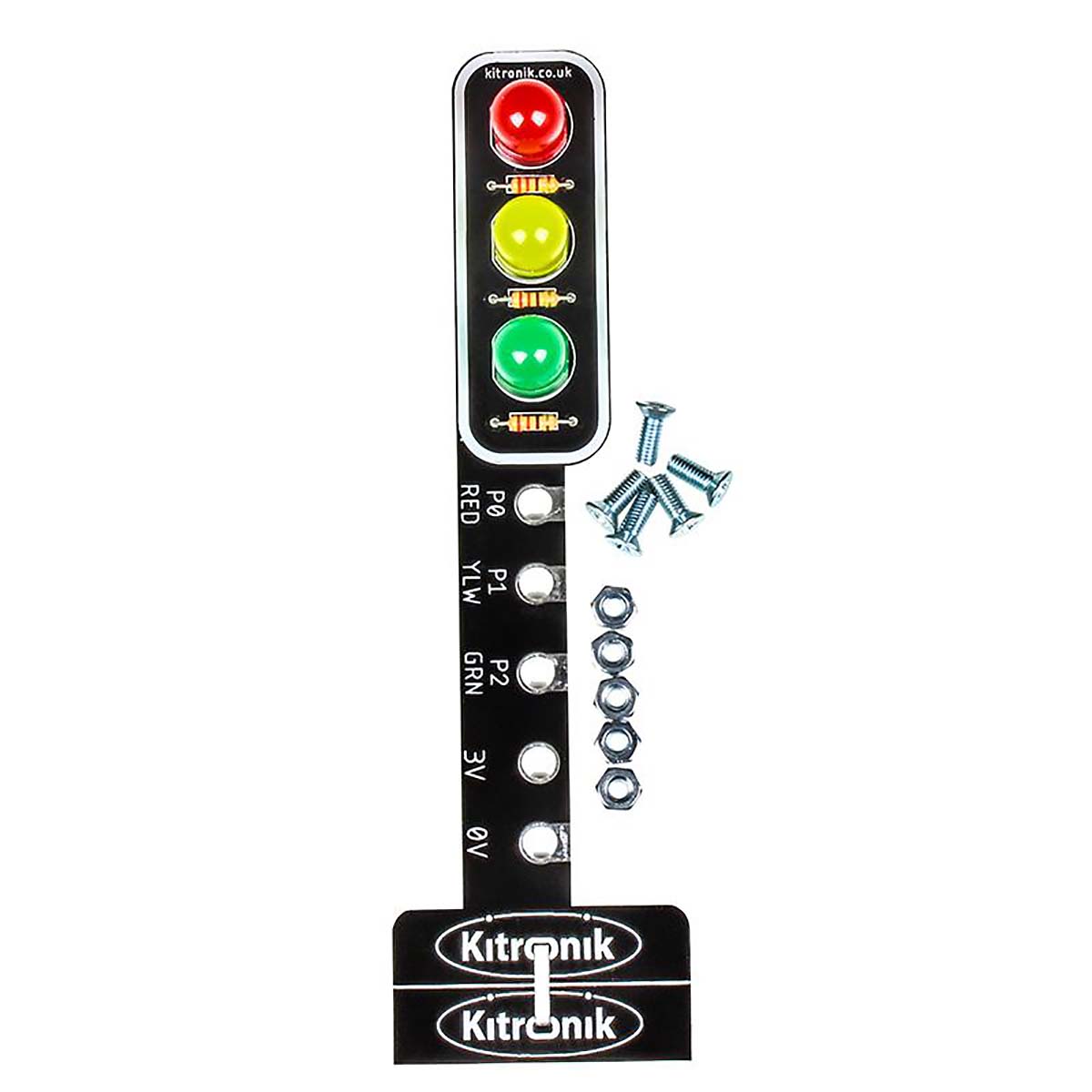 5642 Kitronik  BBC Micro:bit Add-on Kitronik STOP:bit - Traffic Light for BBC Micro Bit