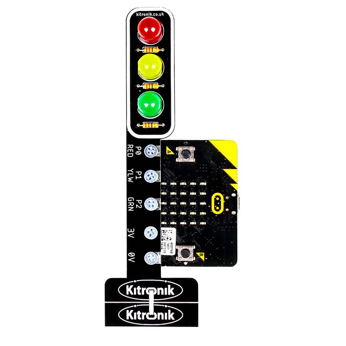 5642 Kitronik  BBC Micro:bit Add-on Kitronik STOP:bit - Traffic Light for BBC Micro Bit