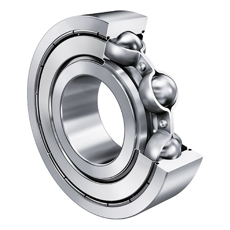FAG 6307-C-2Z-L069-C3 1 Row Deep Groove Ball Bearing - 35 mm ID, 80 mm OD