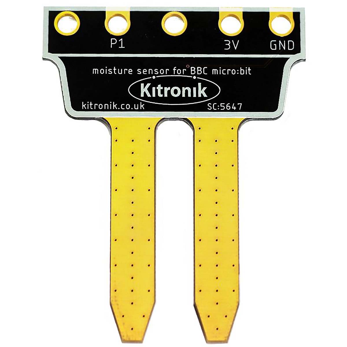 Kitronik 5647 BBC Micro:bit Add-on Kitronik Prong Soil Moisture Sensor for The BBC Micro Bit