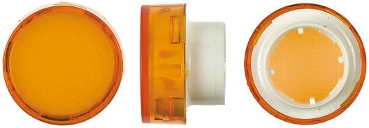 Saia-Burgess Orange Round Push Button Lens for Use with TP2 Series