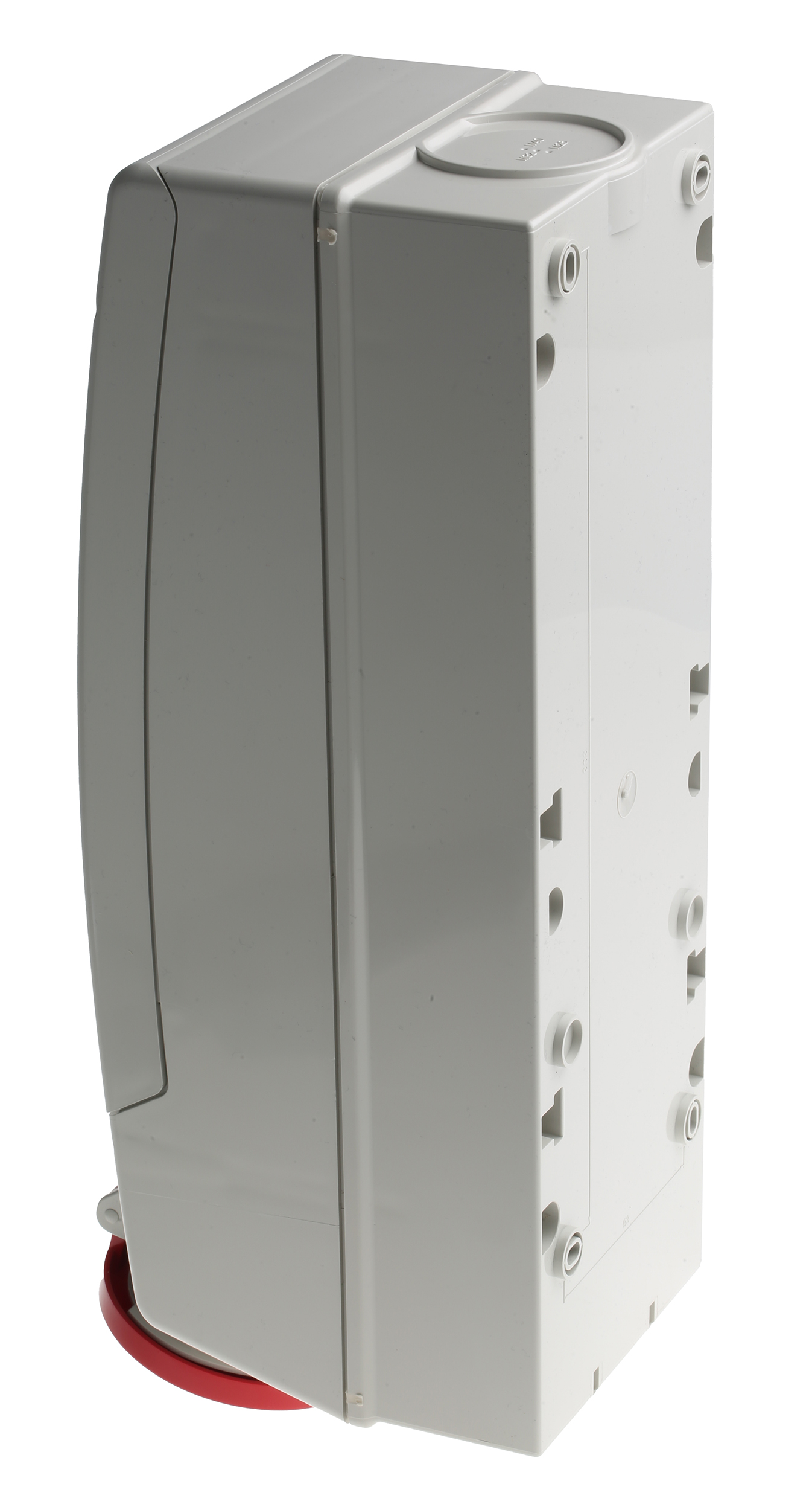 5673287-r Scame Straight Switchable IP44 Industrial Interlock Socket 3+N+E, Earthing Position 6h, 32A, 400V