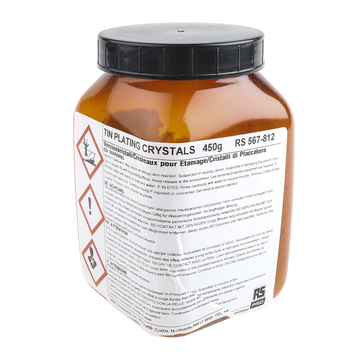 RS PRO Tin Etching Chemical for Tin Plating