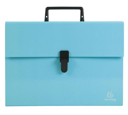 Exacompta Blue Plastic Coated Folder