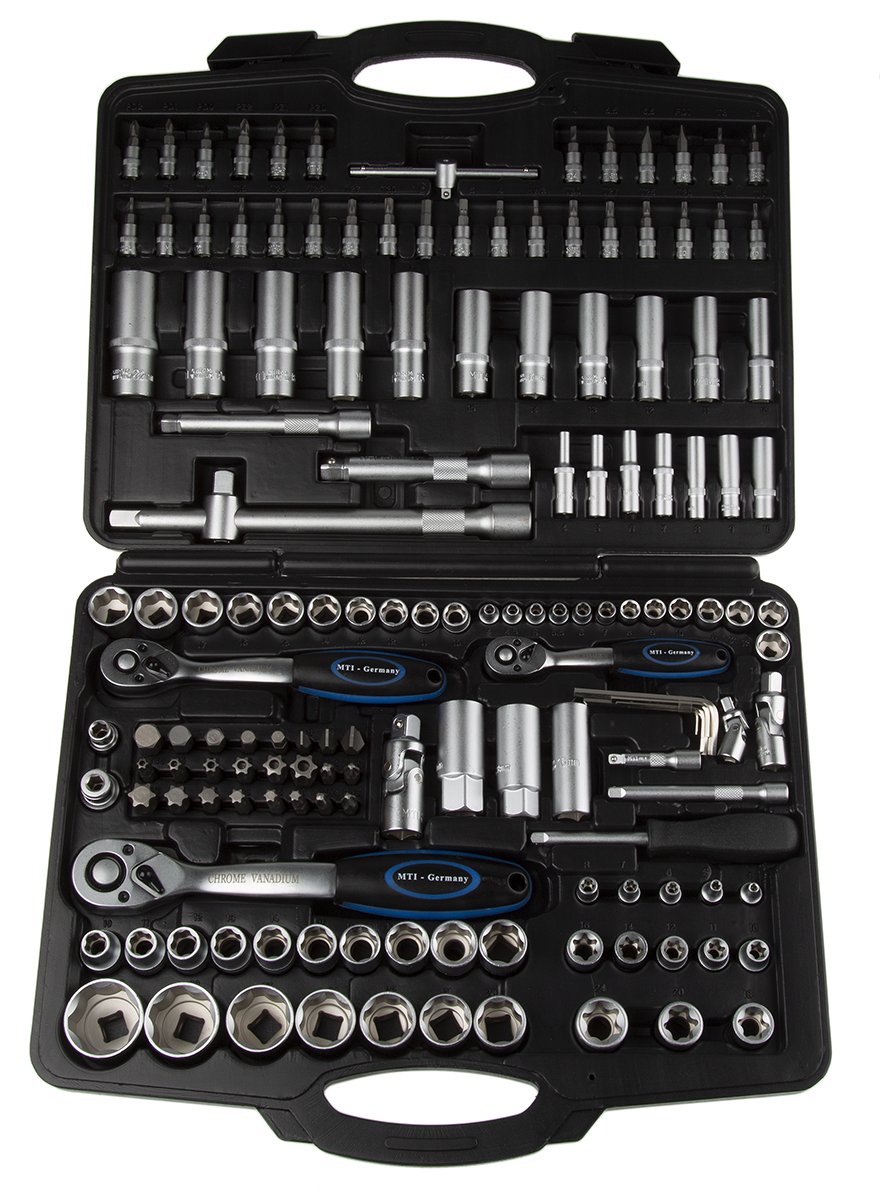 MTI 150-Piece Deep Impact Socket, Standard Impact Socket Socket Set