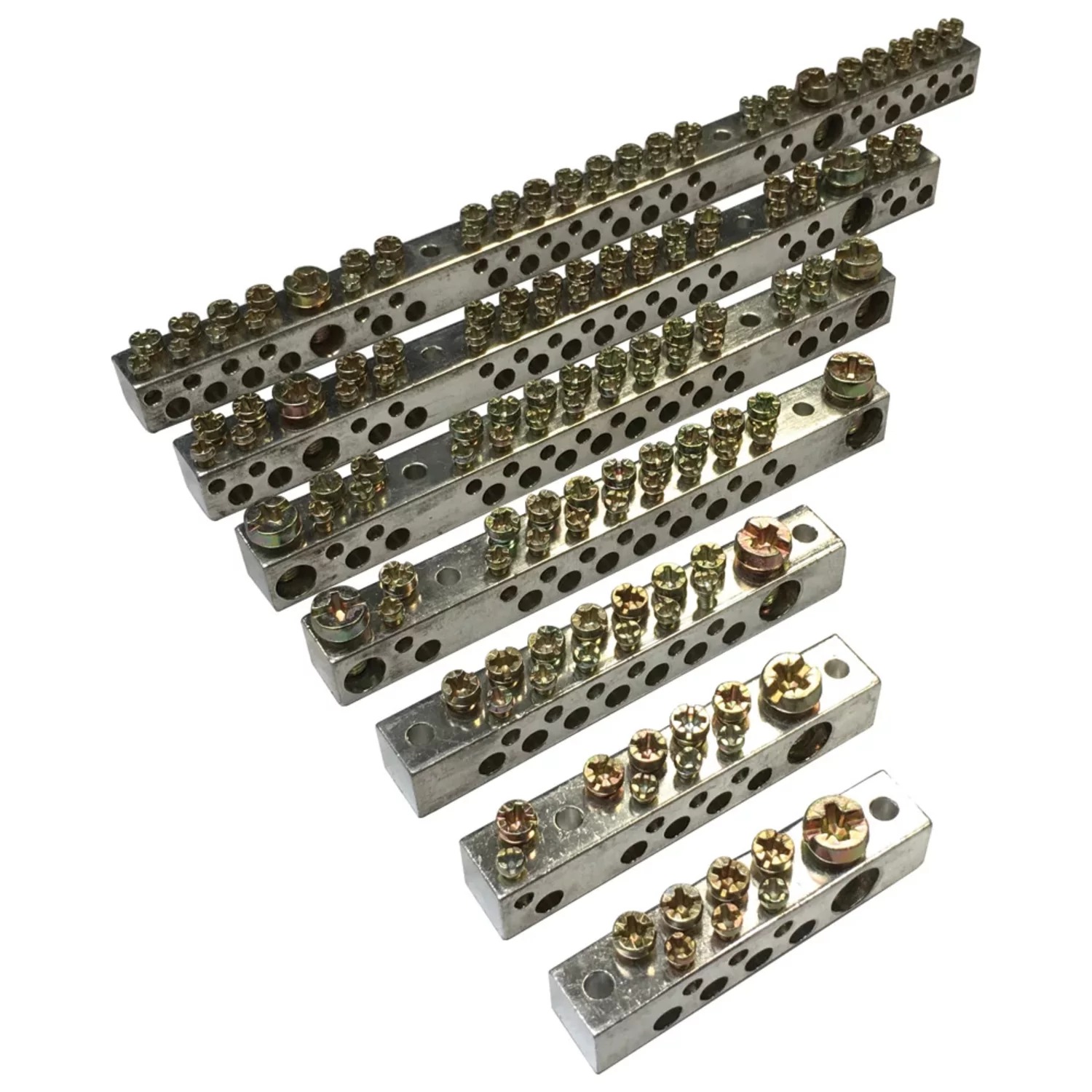 nVent ERICO Aluminium Neutral Double Busbar Busbar