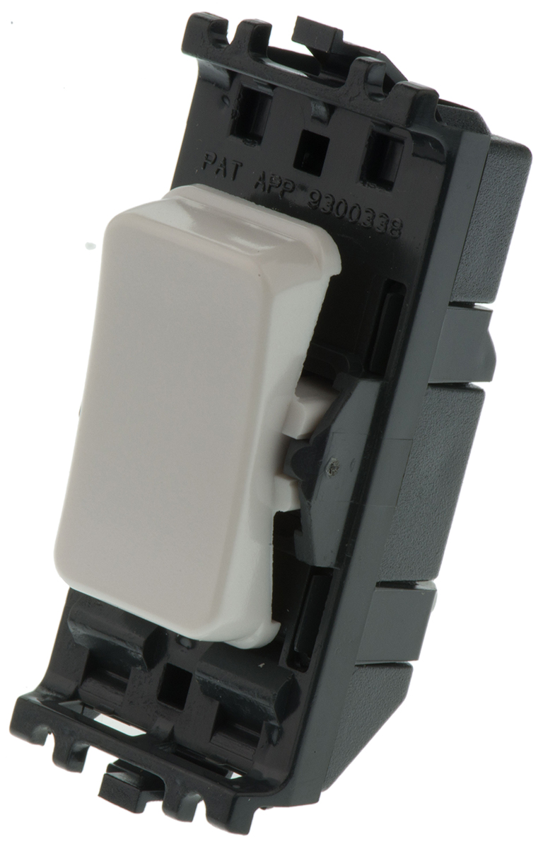 MK Electric 1 Way Black 20A Grid Plus Series