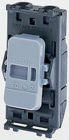 MK Electric 2 Way Black 20A Grid Plus Series