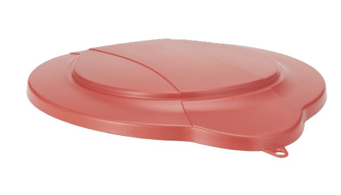 Vikan 12L Polypropylene Red Bucket Lid