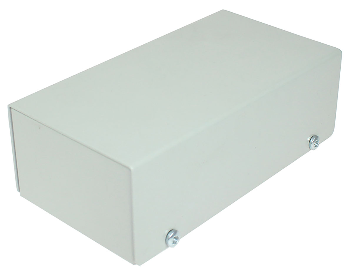 CAMDENBOSS Grey Aluminium Enclosure, Grey Lid, 155 x 105 x 60mm