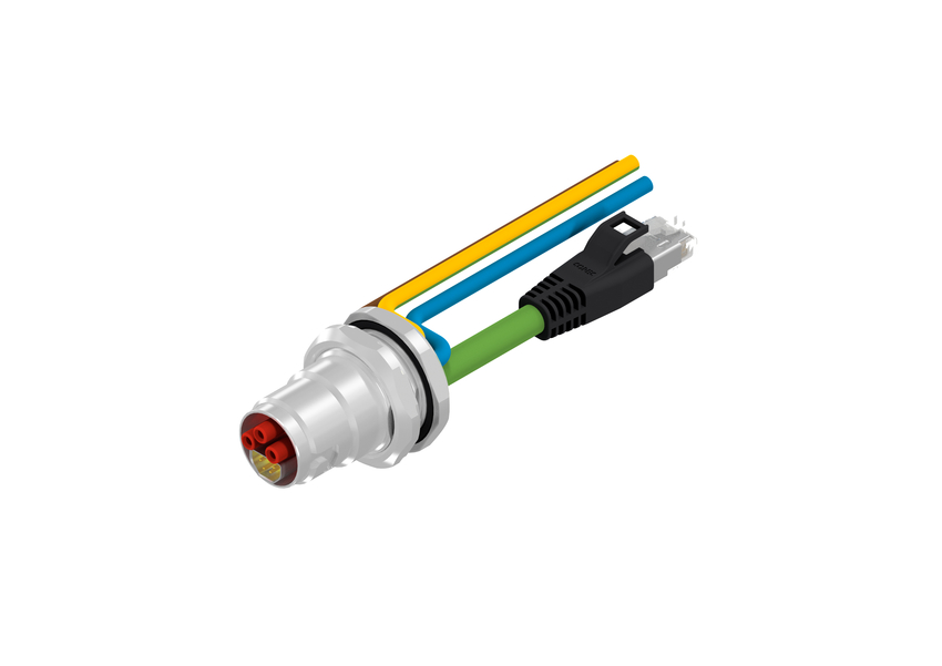 CONEC Connector, 7 Contacts, Panel Mount, B17 Connector, Socket, Male/Female, IP65, IP67, 57-22 Series