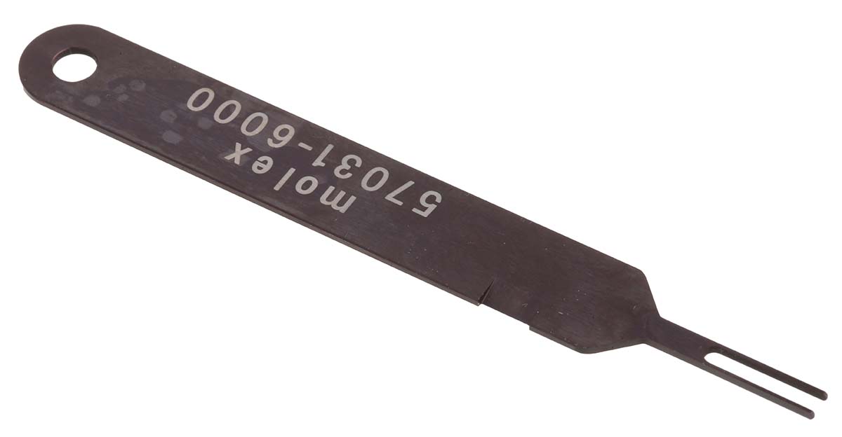 Molex Extraction Tool, 57031 Series, Crimp Contact, Extraction Tool Contact