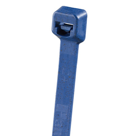 Panduit Cable Tie, Pan Ty, 99mm x 2.5 mm, Blue Nylon, Pk-1000