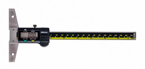 Mitutoyo 571-211-30 150 mm Imperial & Metric Depth Gauge, Stainless Steel, 300 g