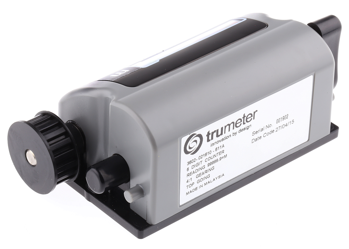 3602-021610-611a Trumeter Counter, Totaliser, 6 Digit Mechanical