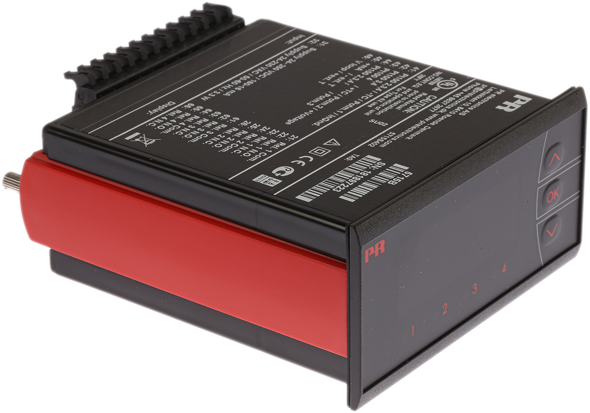 5715b PR Electronics 5700 LED Multi-Function Panel Meters for Temperature, Voltage, Current, Resistance, Potentiometer Signal,