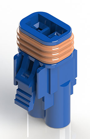 EDAC, 572 Wire to Wire Connector Cable, 2 Crimp, 300V 10A