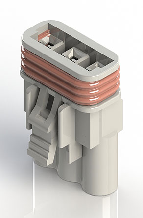 EDAC, 572 Wire to Wire Connector Cable, 3 Crimp, 300V 10A