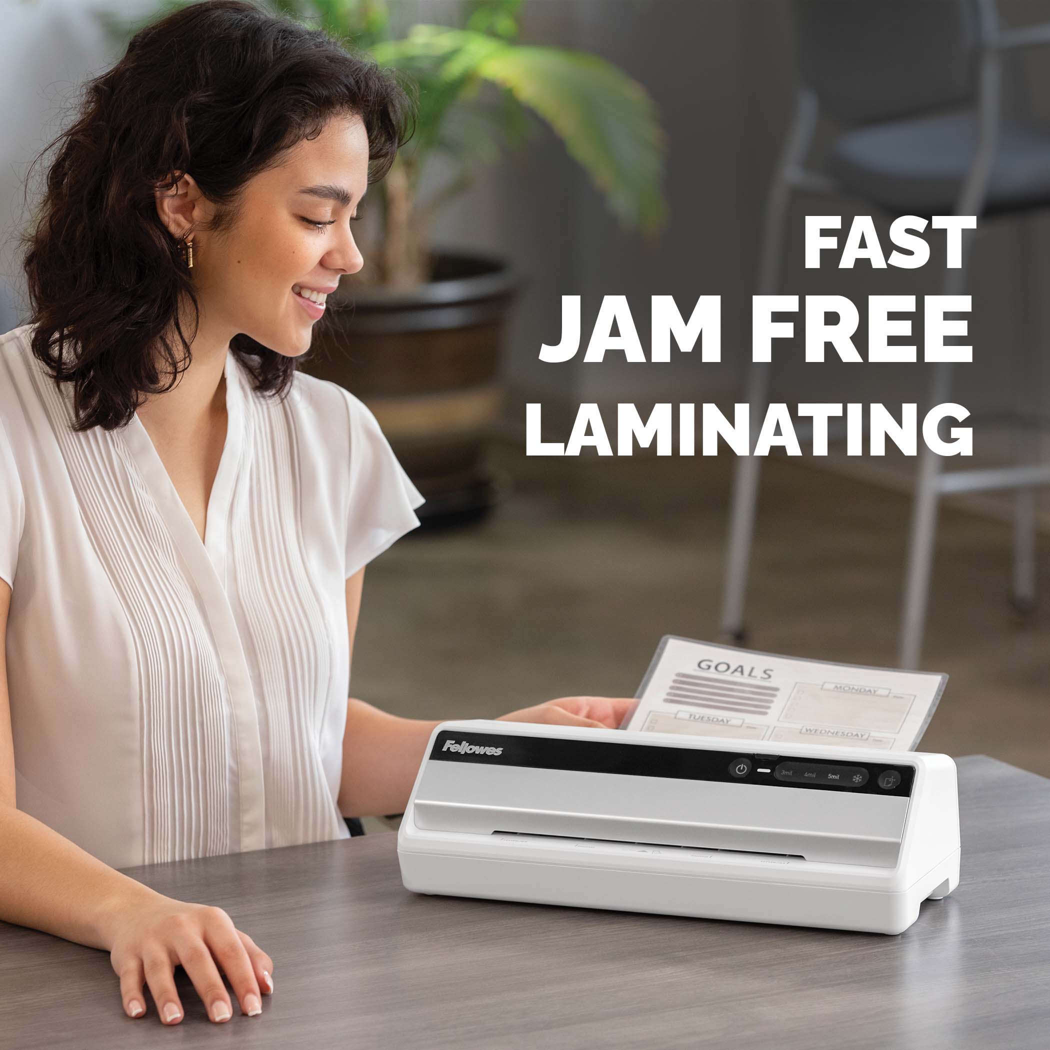 5724901 Fellowes Saturn 3i Cold A4 Laminator Silver, Black