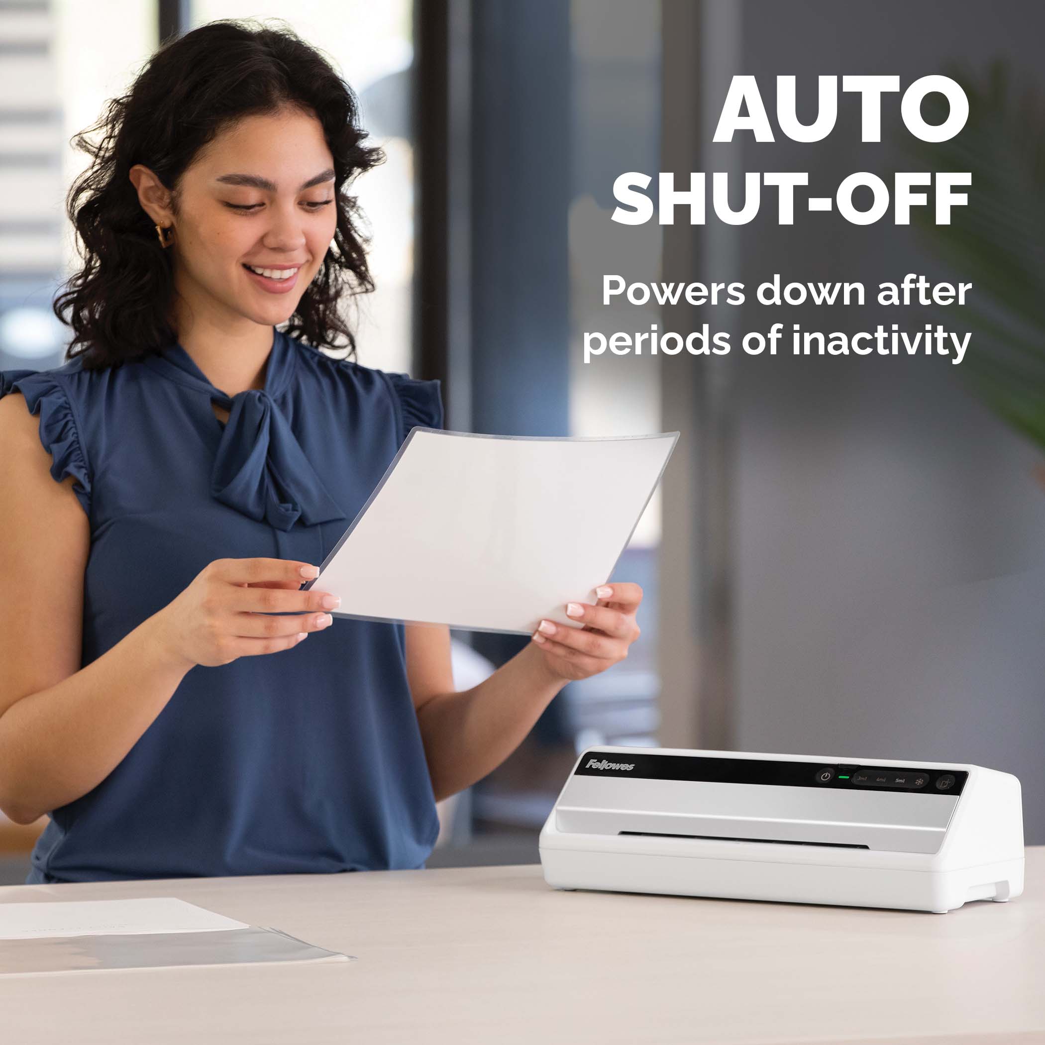 5724901 Fellowes Saturn 3i Cold A4 Laminator Silver, Black