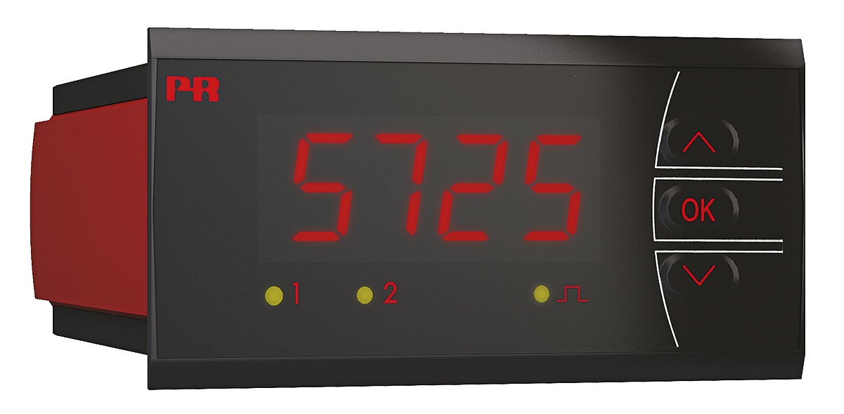 PR Electronics 5700 LED Multi-Function Panel Meters for Frequency,  44.5 mm  x 91.5 mm