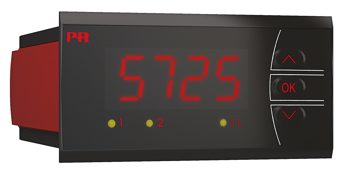 PR Electronics 5700 LED Multi-Function Panel Meters for Frequency,  44.5 mm  x 91.5 mm