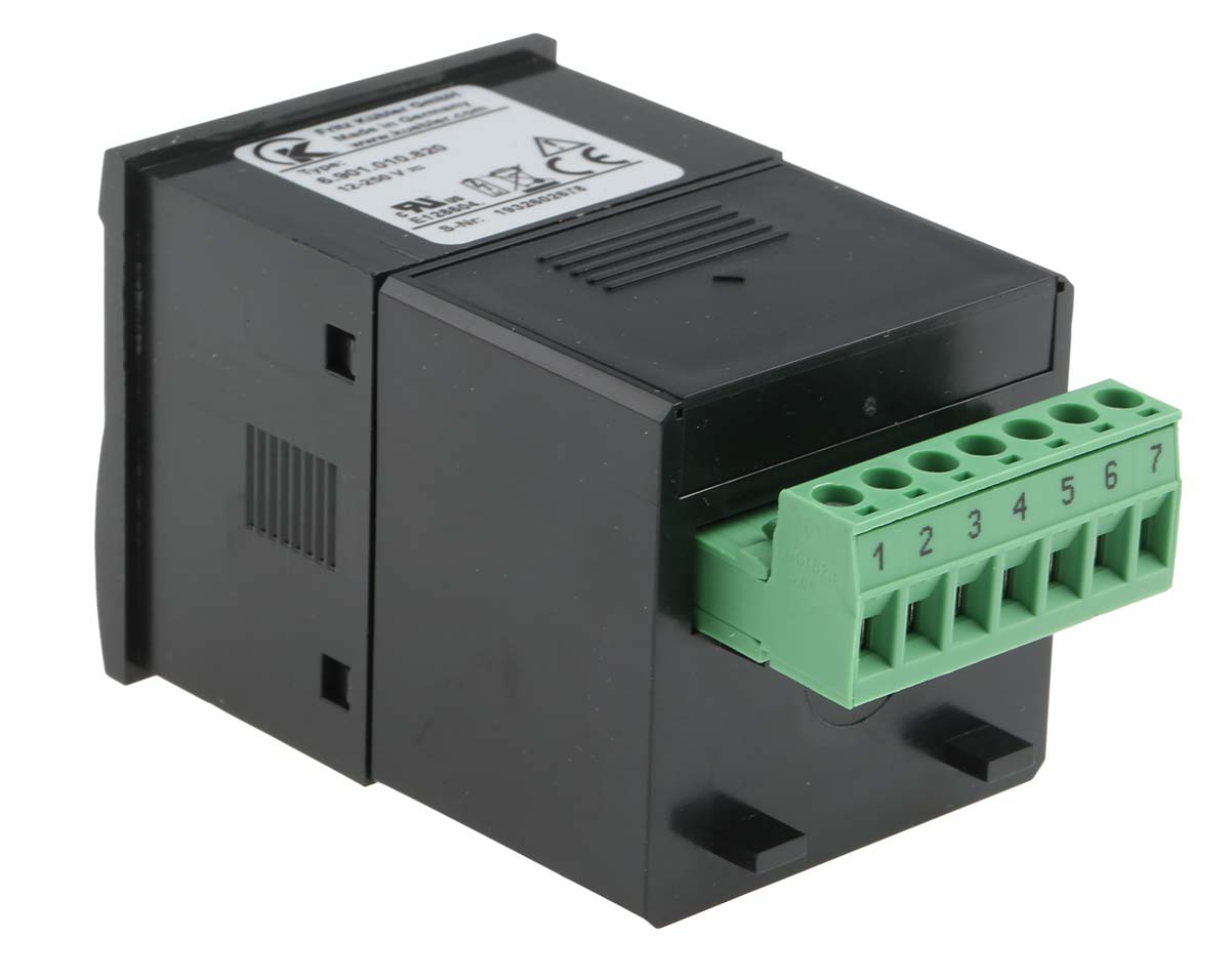 6901010820 Kubler CODIX 901 Counter, 6 Digit LCD, 30Hz, 12 → 250 V ac/dc