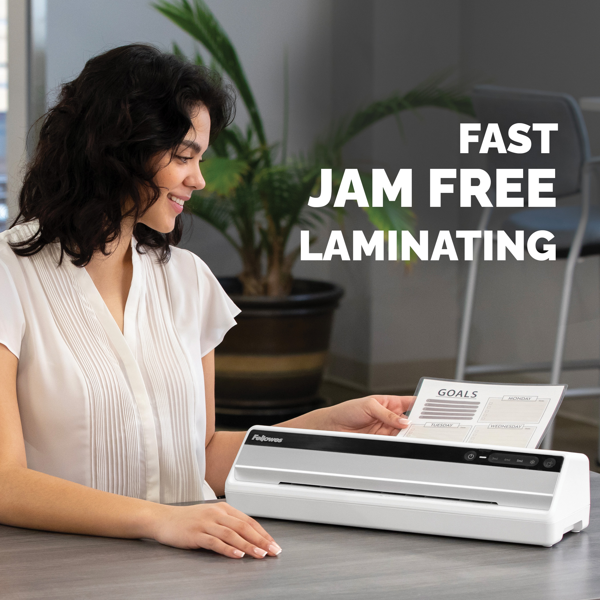 5736101 Fellowes Saturn 3i Hot A3 Laminator Silver, Black