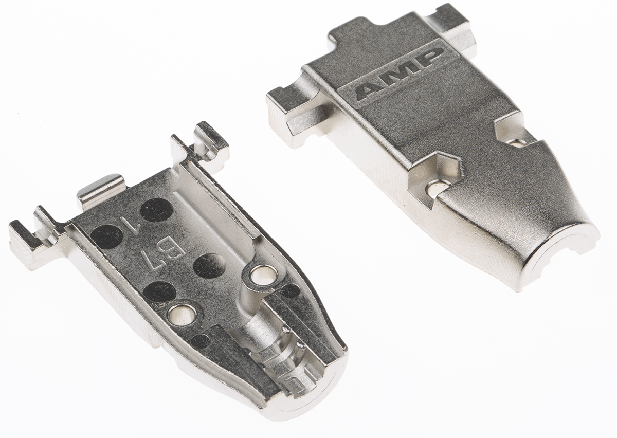 5745171-1 TE Connectivity AMPLIMITE Series Zinc Straight D-Sub Backshell, 9 Way