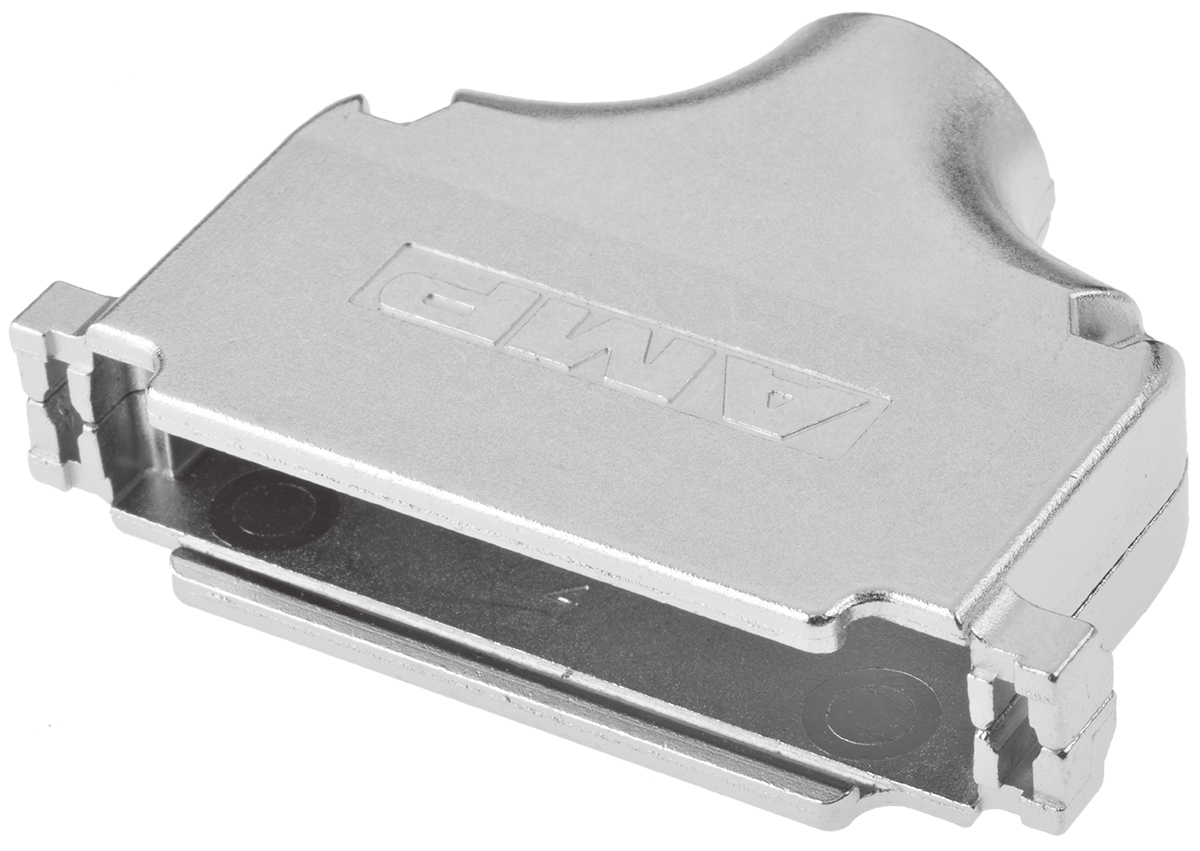 TE Connectivity AMPLIMITE Series Zinc Straight D-Sub Backshell, 37 Way