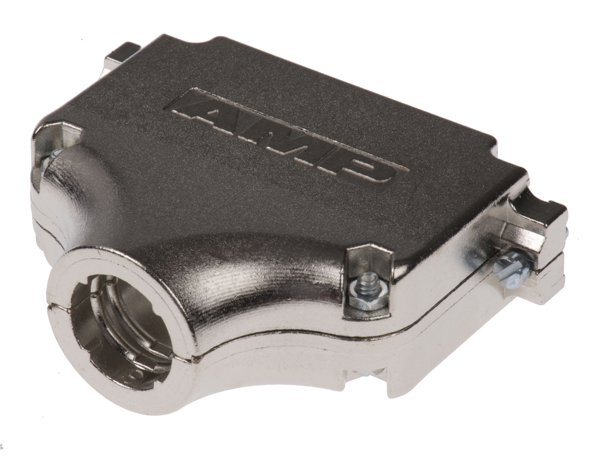 5745175-3 TE Connectivity AMPLIMITE Series Metal Straight D-Sub Backshell, 50 Way