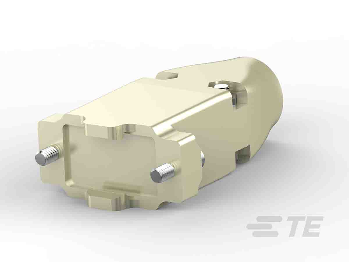 TE Connectivity AMPLIMITE Series Zinc Straight D-Sub Backshell, 9 Way