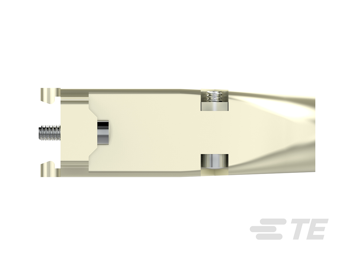5748676-1 TE Connectivity AMPLIMITE Series Zinc Straight D-Sub Backshell, 9 Way