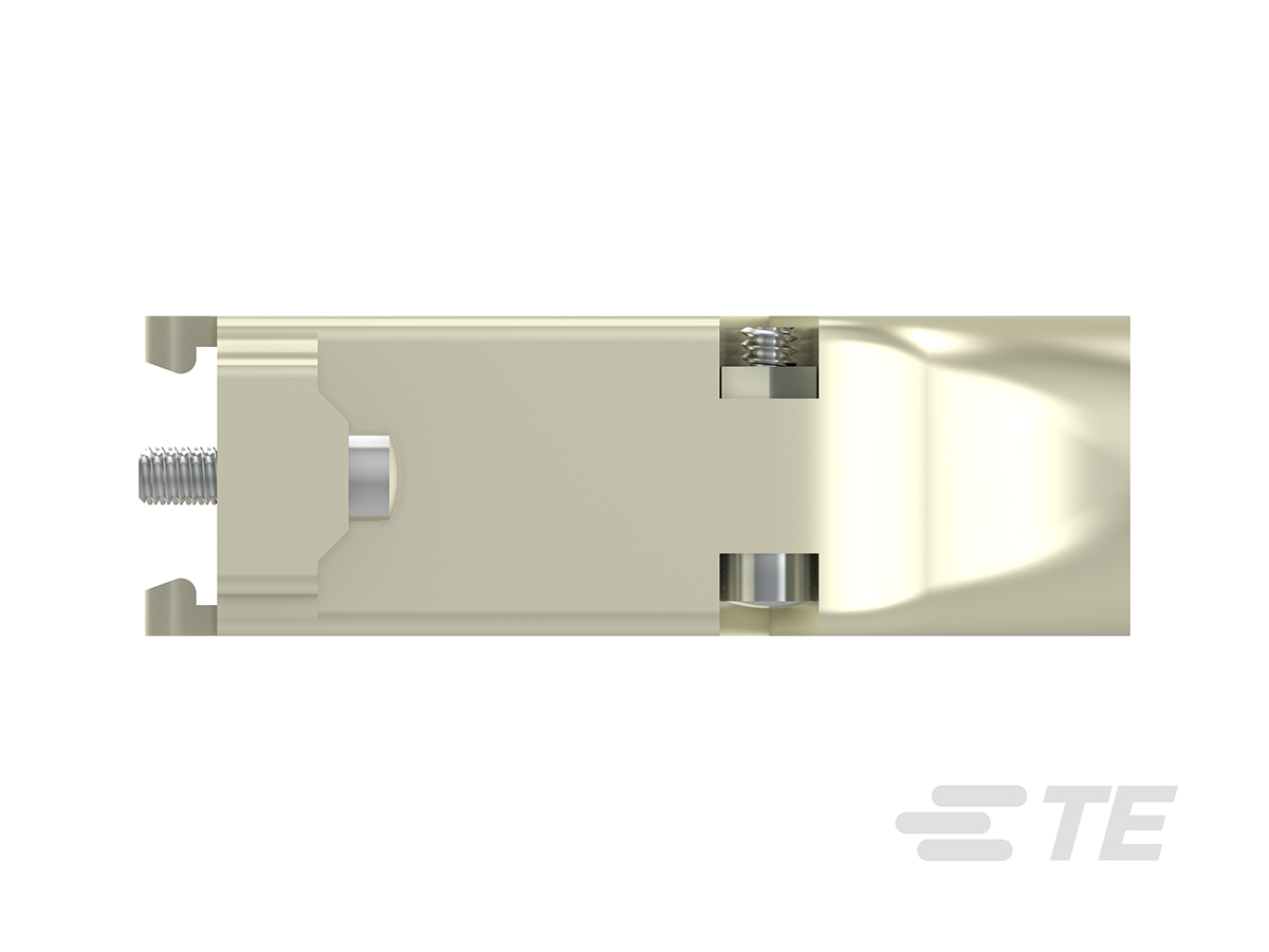 5748676-2 TE Connectivity AMPLIMITE Series Zinc Straight D-Sub Backshell, 15 Way