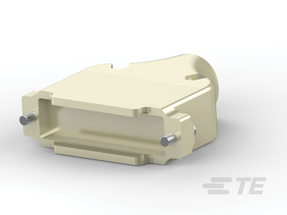 TE Connectivity AMPLIMITE Kit Series ABS Straight D-Sub Backshell, 25 Way